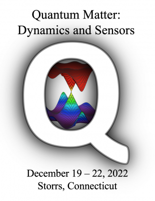 Quantum Matter: Dynamics and Sensors conference logo